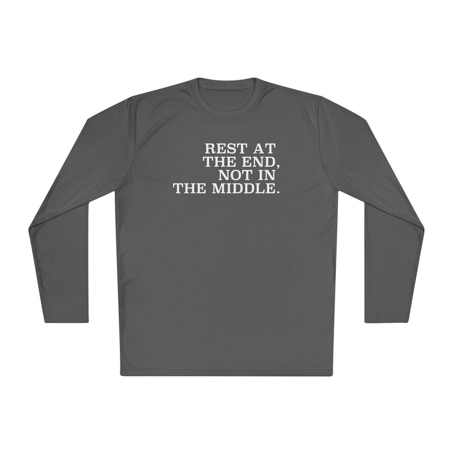 Rest at the End LS Tee