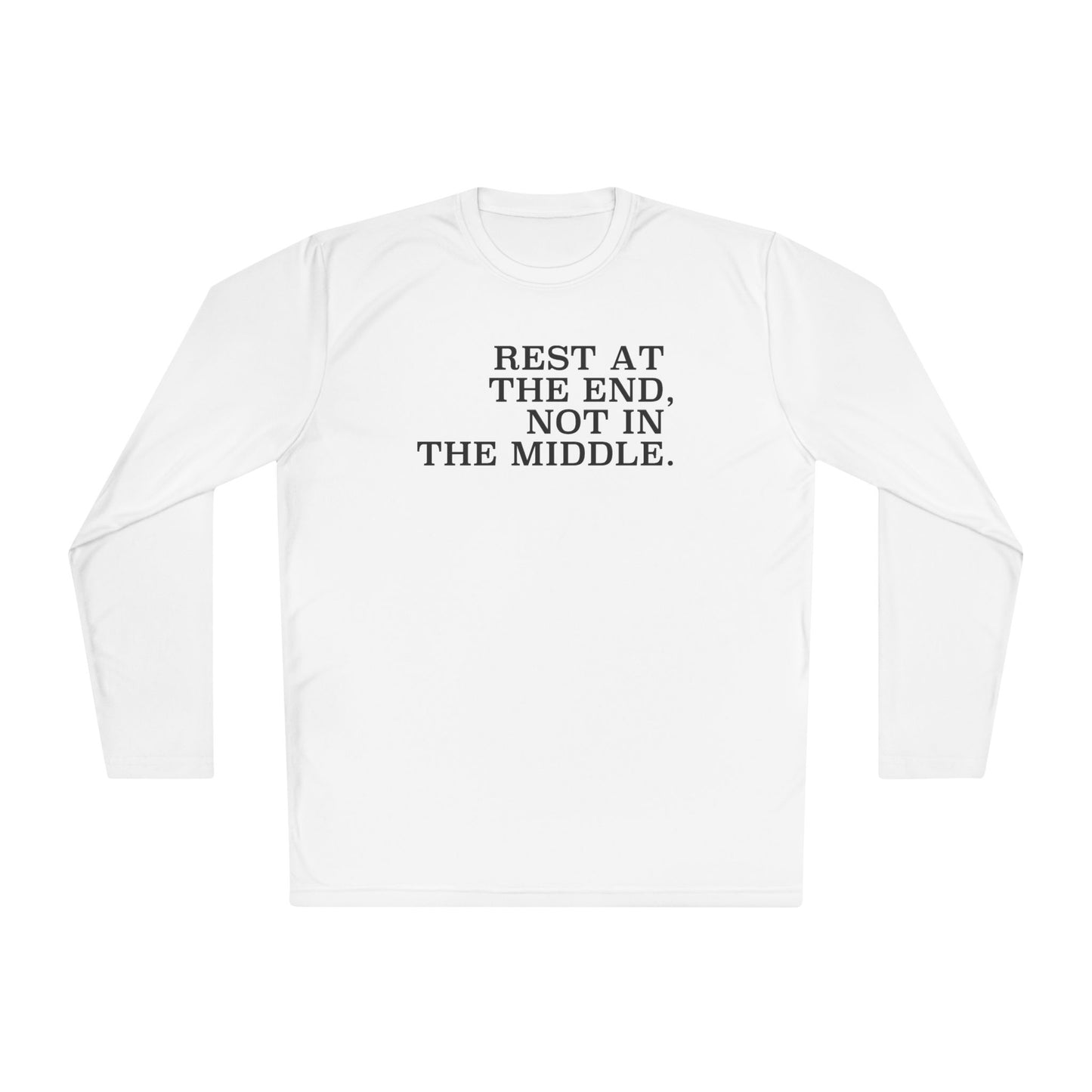 Rest at the End LS Tee