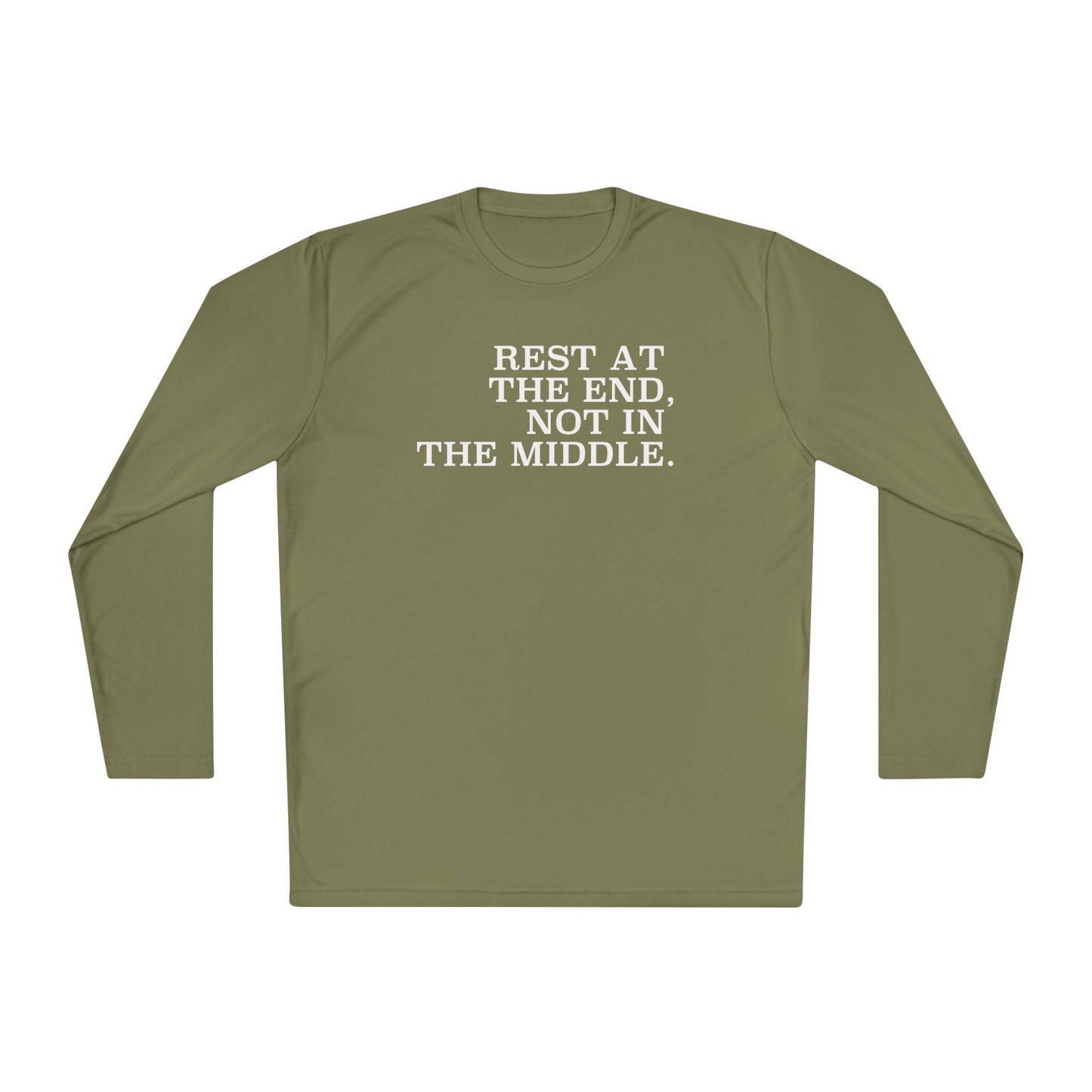 Rest at the End LS Tee