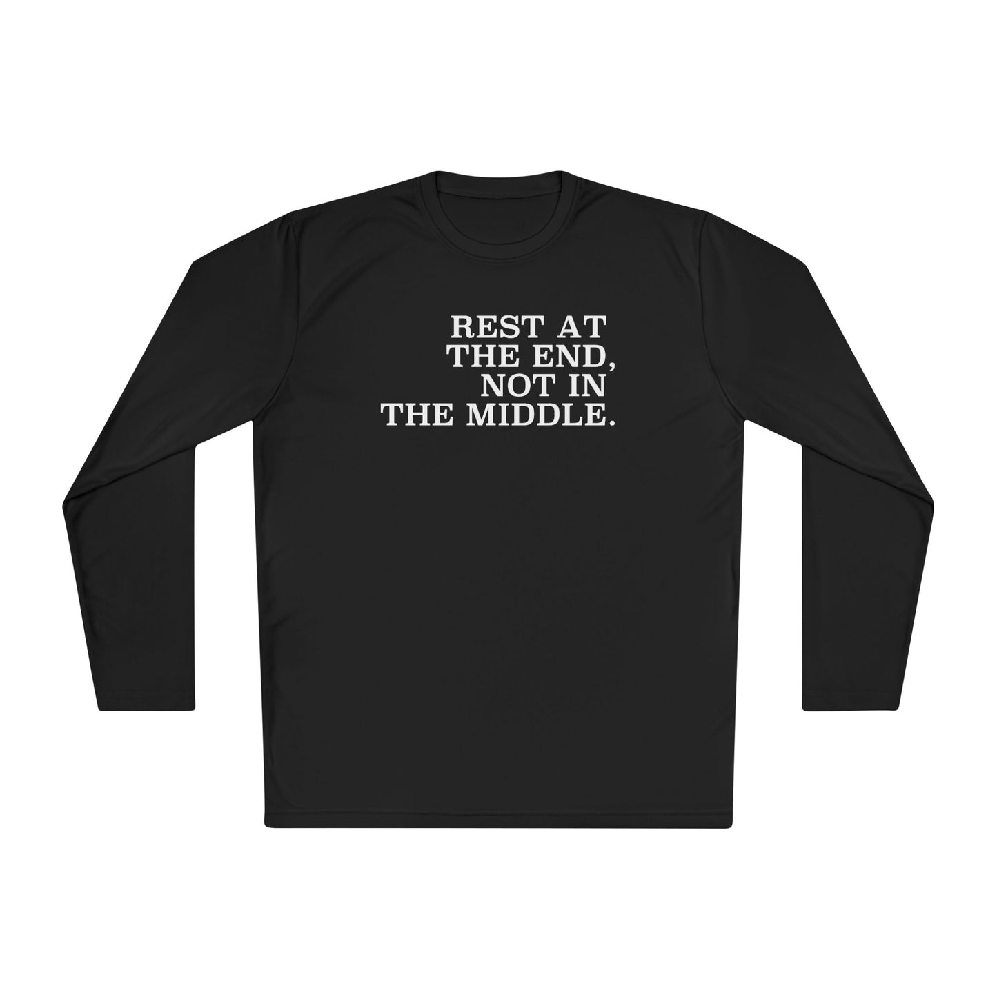 Rest at the End LS Tee