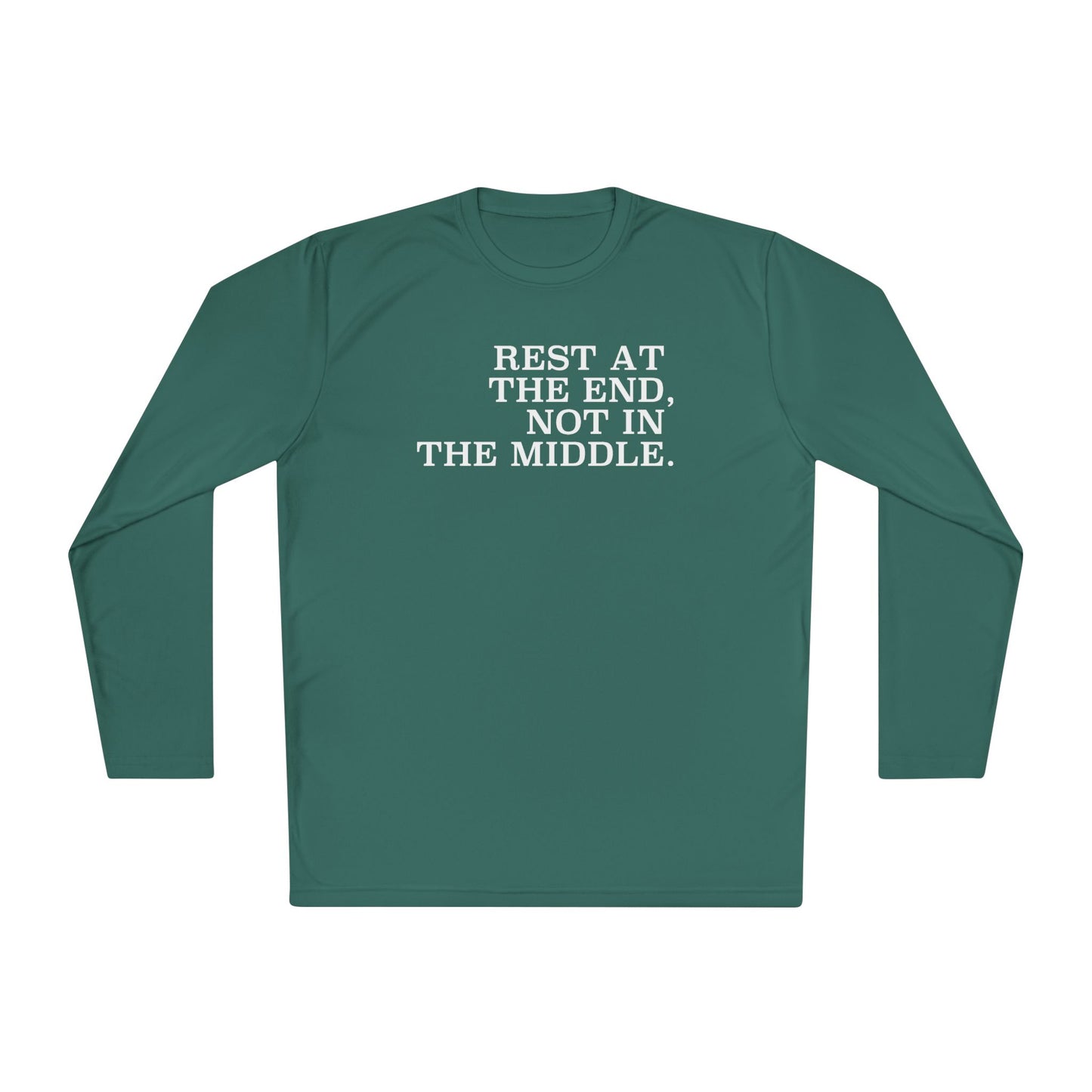 Rest at the End LS Tee