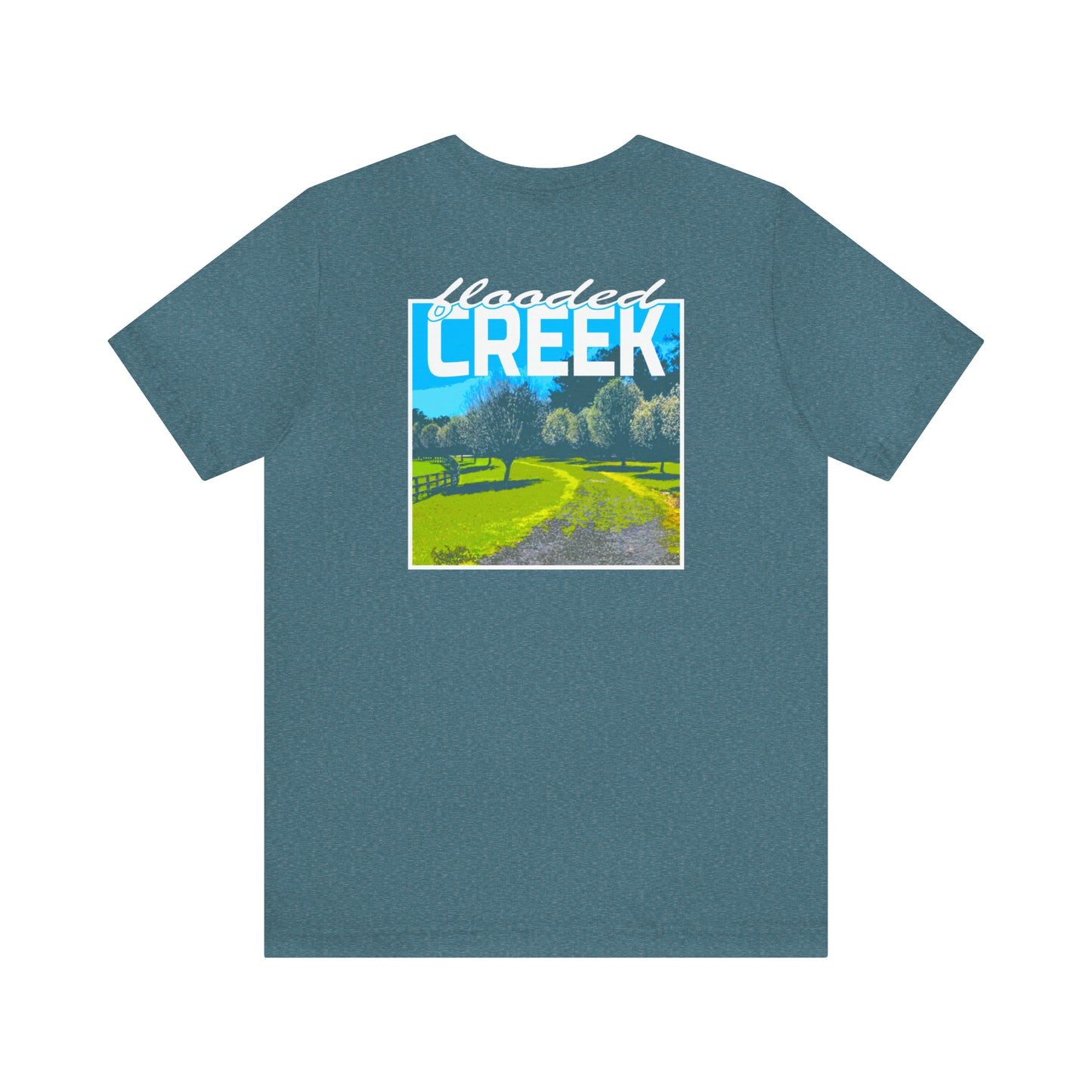 Spring Blooms Flooded Creek Tee