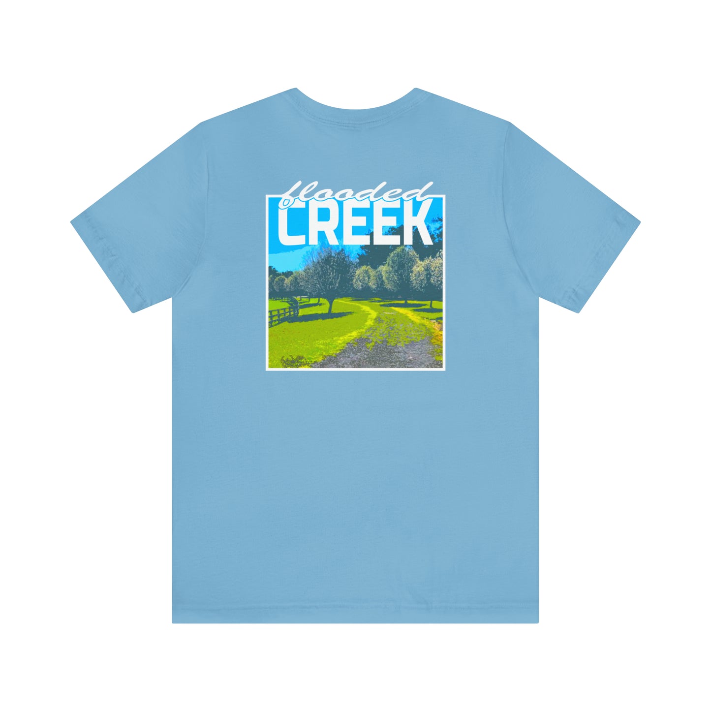 Spring Blooms Flooded Creek Tee